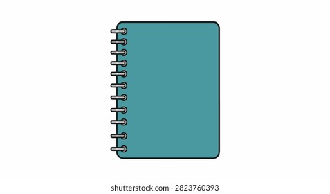 Colorful Spiral Notebook for Student School Supplies