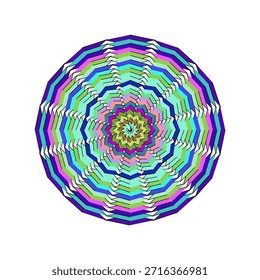 Colorful spiral, pattern , geometric mandala