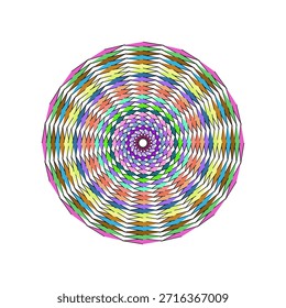 Colorful spiral, pattern , geometric mandala