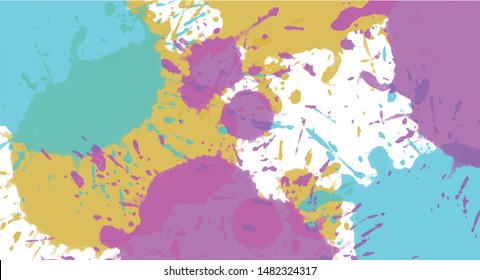 colorful splash background can use for design, background concept, vector.
