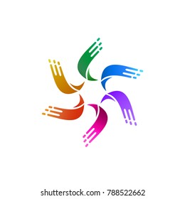 Colorful Splash Logo