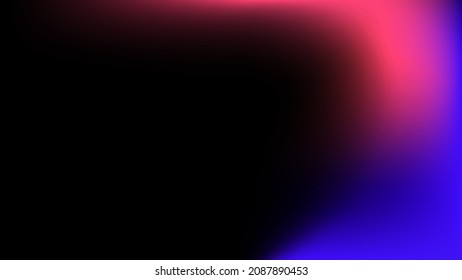 Colorful Splash on Black Background. Gradient Flash. Vector illustration