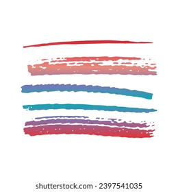colorful Splash stroke vector file