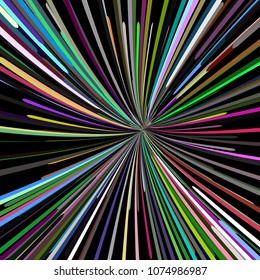 colorful splash vector stripes background