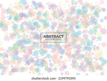 colorful splash watercolor abstract background