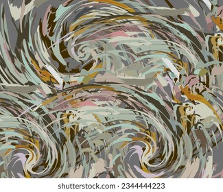 Coloridas salpicaduras - bello fondo abstracto para textiles o telas. Elementos de rotación para conceptos de negocio, tendencias de moda, afiches, cubiertas, fondos de escritorio, soluciones interiores, scrapbooking, etc.