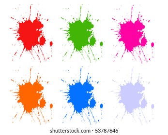 Vector Ink Background Eps8 Stock Vector (Royalty Free) 73951243 ...