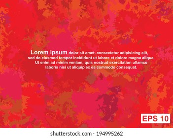 Colorful splashes vector background. Grunge banner. Vector.