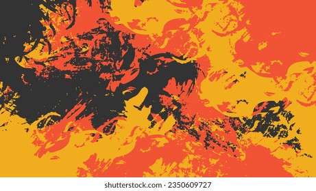 Colorful Splatter Paint Grunge Texture Background Design