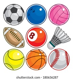 Colorful Sport Balls