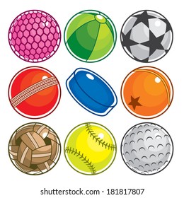 Colorful Sport Balls