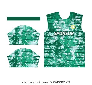 colorful sports jersey design for sublimation or soccer kit design for sublimation