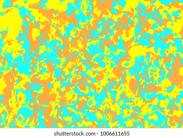 Colorful Spot Background. Abstract Background in Impressionism Style. Chaotic Spots. Colorful Abstraction. Spot Background for Wallpaper, Web Design, Textile, Fabric, Packaging Paper, Tablecloth. 