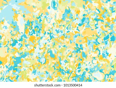 Colorful Spot Background. Abstract Background in Impressionism Style. Chaotic Spots. Colorful Abstraction. Spot Background for Wallpaper, Web Design, Textile, Fabric, Packaging Paper, Tablecloth. 