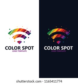 colorful spot logo