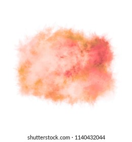 Colorful spot, watercolor abstract hand painted background