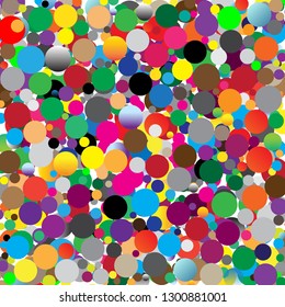 Colorful spots. Abstract background