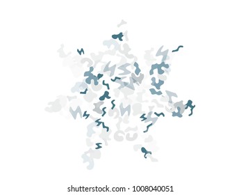 Colorful spots. Abstract print pattern. Vector illustration for celebration, party, holiday, invitation and Your project. Chaotic Decor. Modern Creative Style.