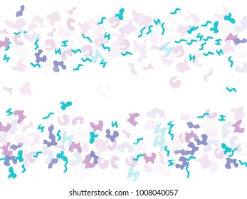 Colorful spots. Abstract print pattern. Vector illustration for celebration, party, holiday, invitation and Your project. Chaotic Decor. Modern Creative Style.