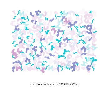 Colorful spots. Abstract print pattern. Vector illustration for celebration, party, holiday, invitation and Your project. Chaotic Decor. Modern Creative Style.