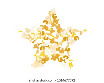 Colorful spots. Abstract print pattern. Vector illustration for celebration, party, holiday, invitation and Your project. Chaotic Decor. Modern Creative Style.
