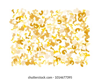 Colorful spots. Abstract print pattern. Vector illustration for celebration, party, holiday, invitation and Your project. Chaotic Decor. Modern Creative Style.