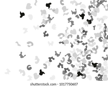 Colorful spots. Abstract print pattern. Vector illustration for celebration, party, holiday, invitation and Your project. Chaotic Decor. Modern Creative Style.