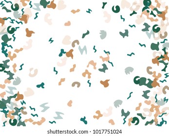 Colorful spots. Abstract print pattern. Vector illustration for celebration, party, holiday, invitation and Your project. Chaotic Decor. Modern Creative Style.