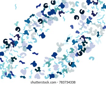 Colorful spots. Abstract print pattern. Vector illustration for celebration, party, holiday, invitation and Your project. Chaotic Decor. Modern Creative Style.