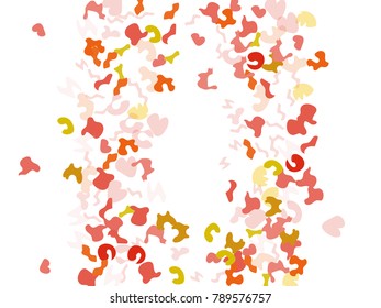 Colorful spots. Abstract print pattern. Vector illustration for celebration, party, holiday, invitation and Your project. Chaotic Decor. Modern Creative Style.