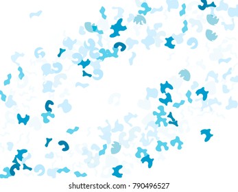 Colorful spots. Abstract print pattern. Vector illustration for celebration, party, holiday, invitation and Your project. Chaotic Decor. Modern Creative Style.