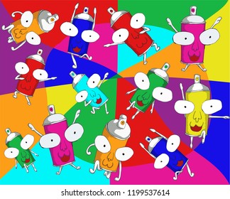 Colorful spray ranger
