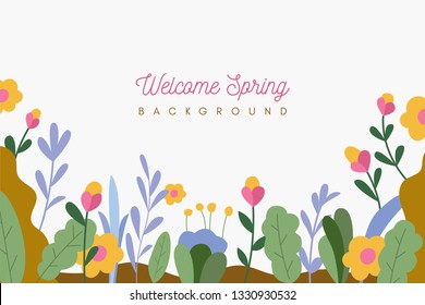 COLORFUL SPRING BACKGROUND