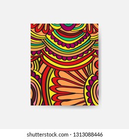 Colorful spring background with beautiful flowersflower background poster