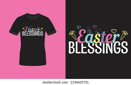 Colorful spring typography t shirt design