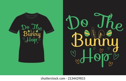 Colorful spring typography t shirt design