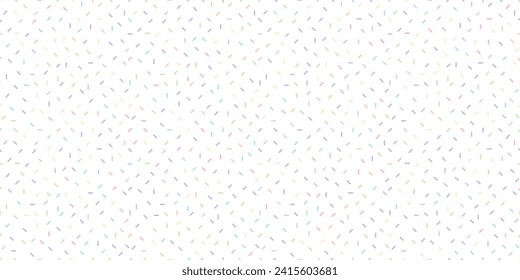 Colorful sprinkles banner background, colorful falling decorative sprinkles background