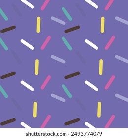Fondo de patrón sin costura de espolvorines coloridos