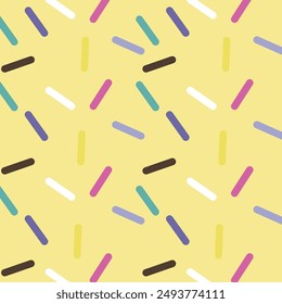 Fondo de patrón sin costura de espolvorines coloridos