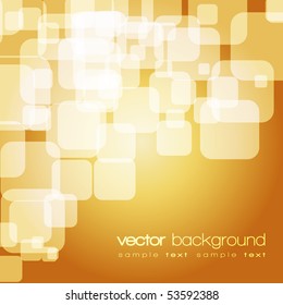 Colorful sqares vector background with text