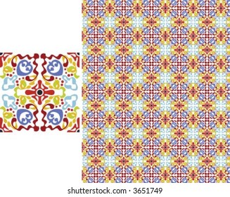 Colorful square