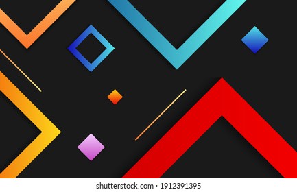 colorful square background, can be used for sales banners, wallpapers, for brochures, landing pages.