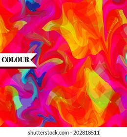 Colorful Square background. Color illustration. Vector EPS