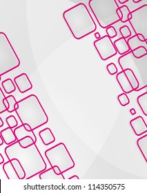 Colorful Square blank background/ Vector illustration