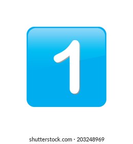 Colorful square buttons for website or app - 1