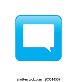 Colorful square buttons for website or app - Speech Bubble
