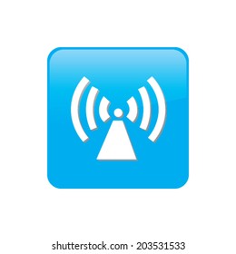 Colorful square buttons for website or app - Radio Tower