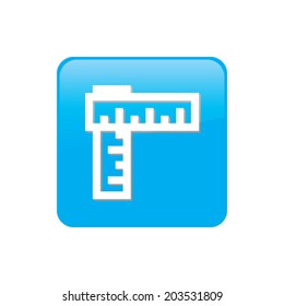 Colorful square buttons for website or app - Ruler