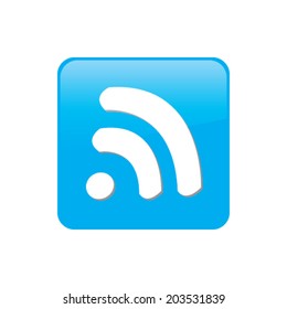 Colorful square buttons for website or app - Radar