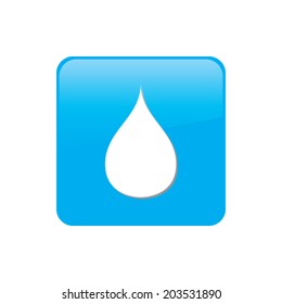 Colorful square buttons for website or app - Raindrop
